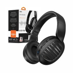 Moxom Wireless Headphones MX-WL21 with LED light Black Moxom Wireless Headphones MX-WL21 with LED light Black